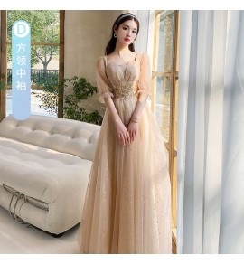 少女禮服裙宴會長裙