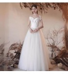 少女禮服裙抹胸網纱裙襬長裙