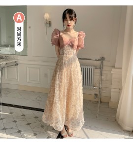 少女禮服裙伴娘服宴會長裙