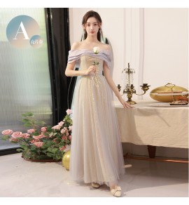 女裝禮服裙網紗亮片長裙