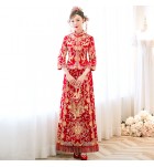 新娘中式婚紗禮服龍鳳褂