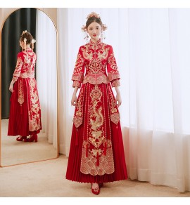 龍鳳褂中式婚紗禮服