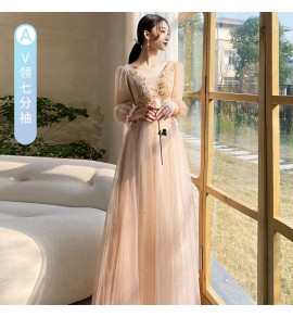 女裝禮服裙婚禮宴會長裙