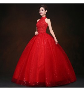 新娘婚紗禮服裙蓬蓬裙