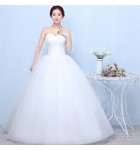婚紗禮服抹胸齊地禮服裙