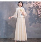 晚裝禮服新娘結婚敬酒服長裙