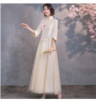 晚裝禮服新娘結婚敬酒服長裙