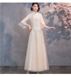 晚裝禮服新娘結婚敬酒服長裙