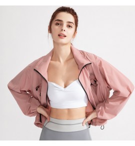 運動裝女裝跑步健身服外套