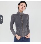 女裝牛仔瑜伽運動外套