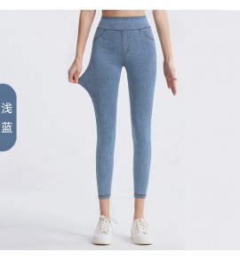 女裝運動健身服彈力休閒褲