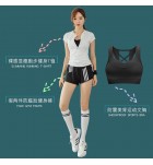 運動裝女裝跑步健身服套裝(三件套)