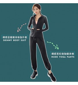 運動裝女裝跑步健身服套裝 / 二件套