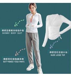 運動裝女裝跑步健身服套裝 / 三件套