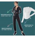 運動裝女裝跑步健身服套裝 / 三件套