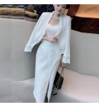 女裝西裝裙套裝外套半身裙兩件套