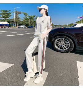 女裝休閒運動服套裝兩件套