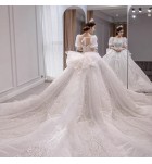 新娘婚紗禮服裙齊地款/拖尾款